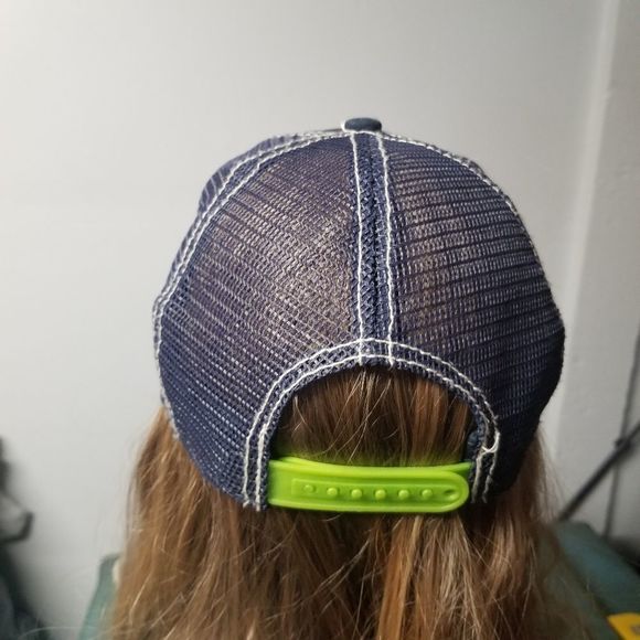 Seahawks mesh trucker football NFL 47 brand hat - Picture 3 of 8